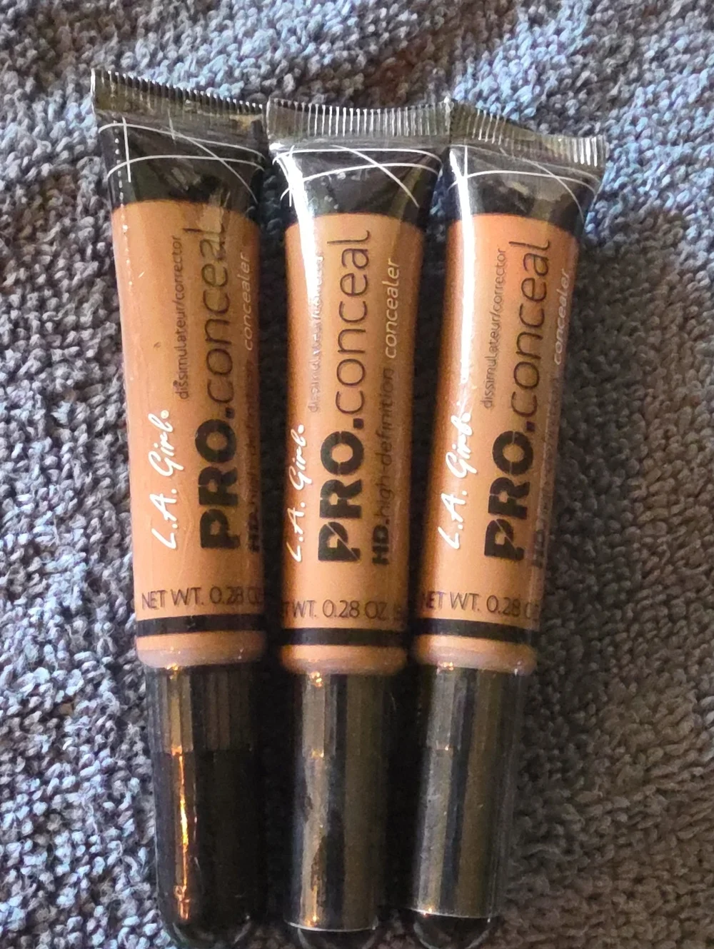 3 PACK PRO.conceal HD High Concealer TOAST SHADE